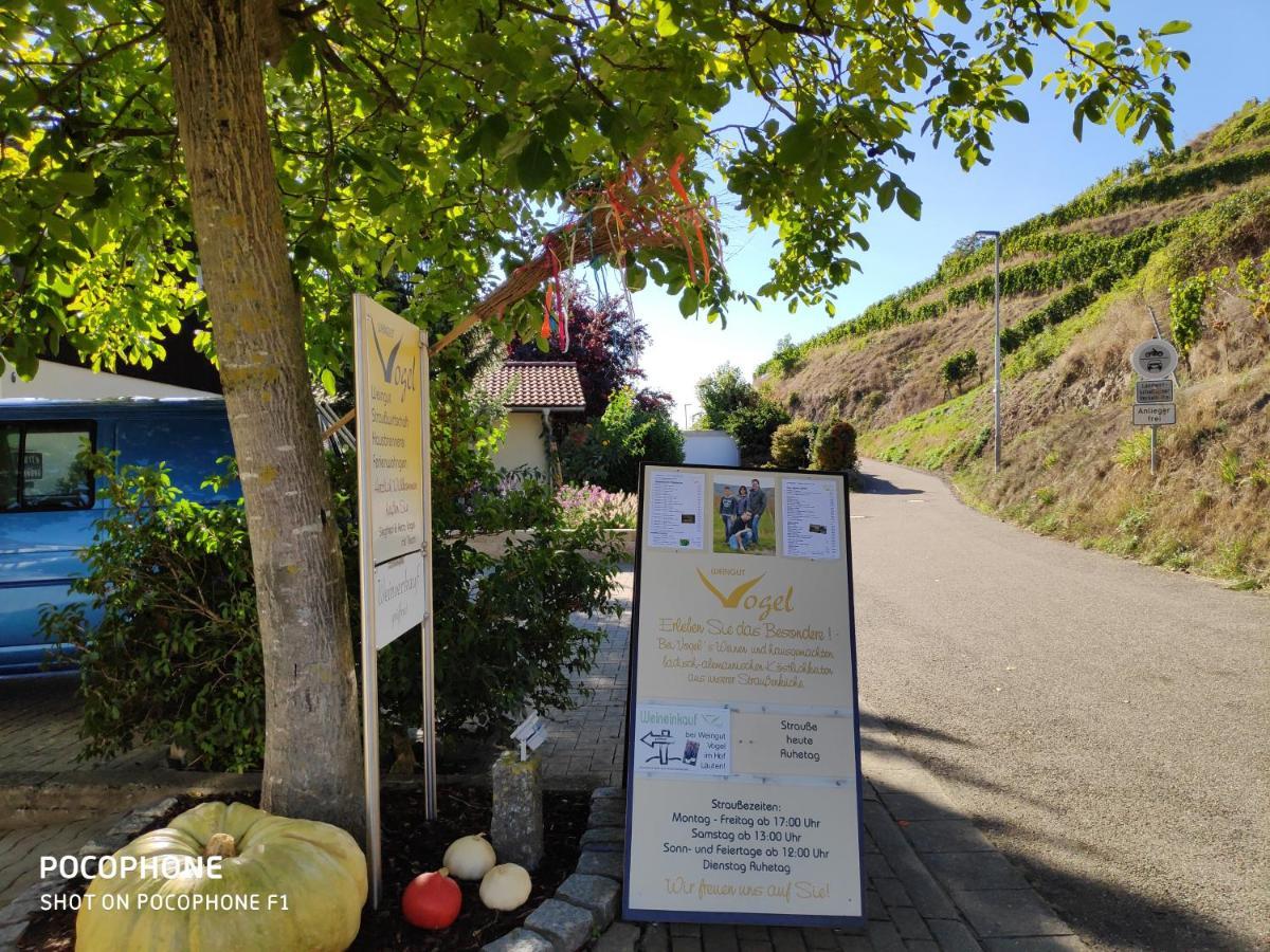 Weingut & Strausswirtschaft Vogel Vogtsburg Exterior foto